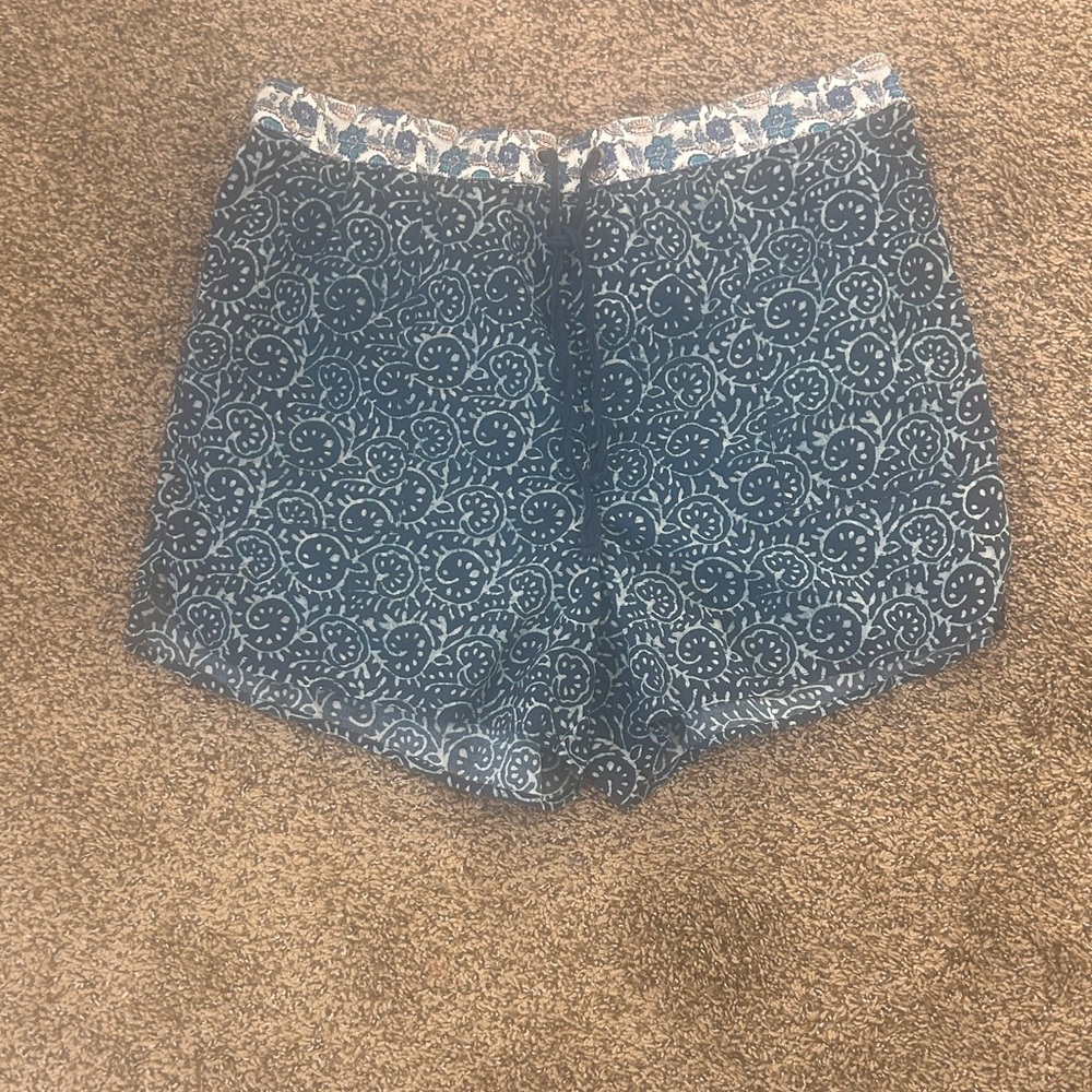 Sundance Blue Printed Women’s Shorts